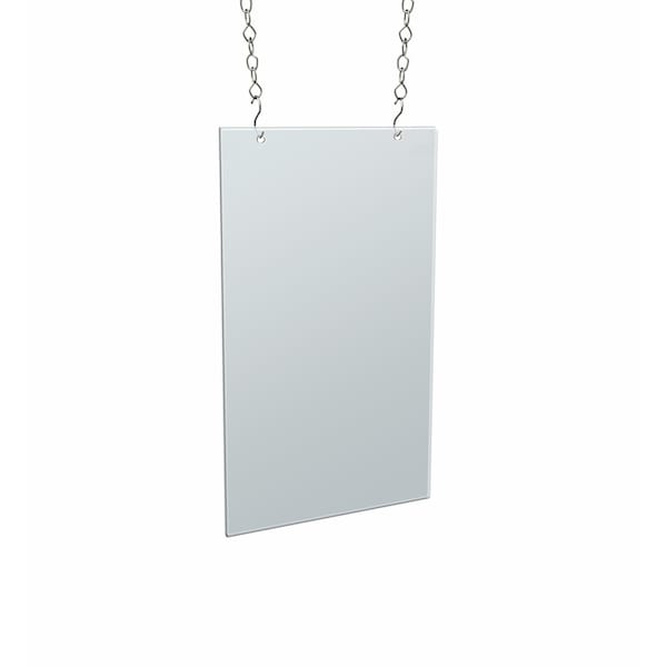 8.5"W x 14"H Hanging Poster Frame, PK4